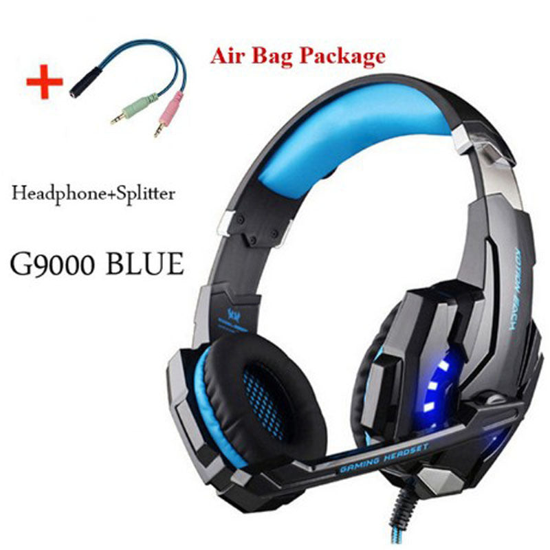 Wired Gaming Headset Surround Sound Deep Bass Stereo Casque Earphones