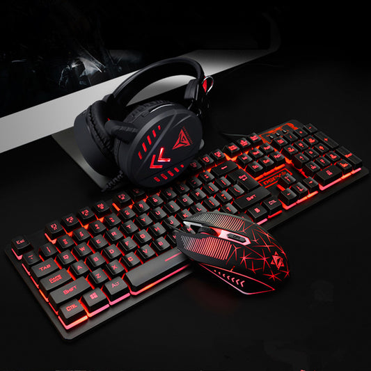 K59 Luminous Gaming Mouse, Keyboard and Headset - TheLoot.Store