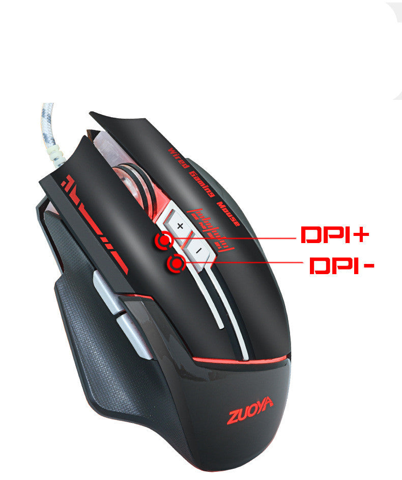 Zuoya Gaming Mechanical Wired Mouse - TheLoot.Store