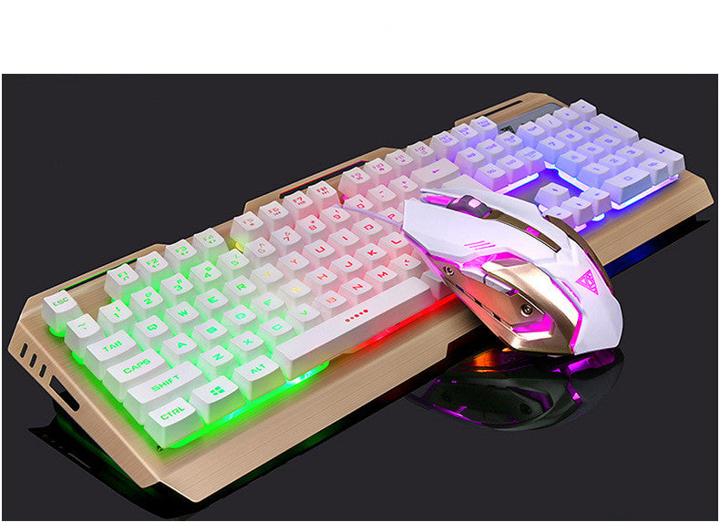 Wired gaming mouse keyboard set for notebook desktop - TheLoot.Store