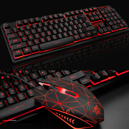 K59 Luminous Gaming Mouse, Keyboard and Headset - TheLoot.Store