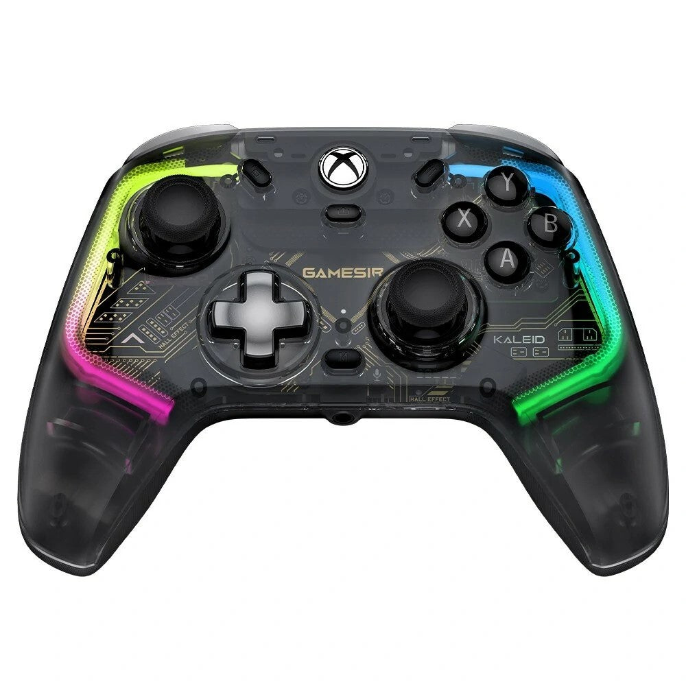 GameSir K1 Kaleid Flux Transparent RGB Gaming Controller