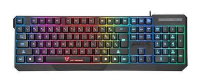 K70 Waterproof Colorful LED Illuminated Backlit USB Wired Gaming Keyboard - TheLoot.Store