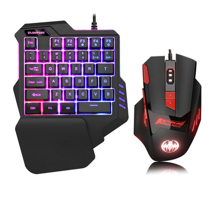 Single-Handedly G92 Gaming Mouse & Keyboard Set - TheLoot.Store