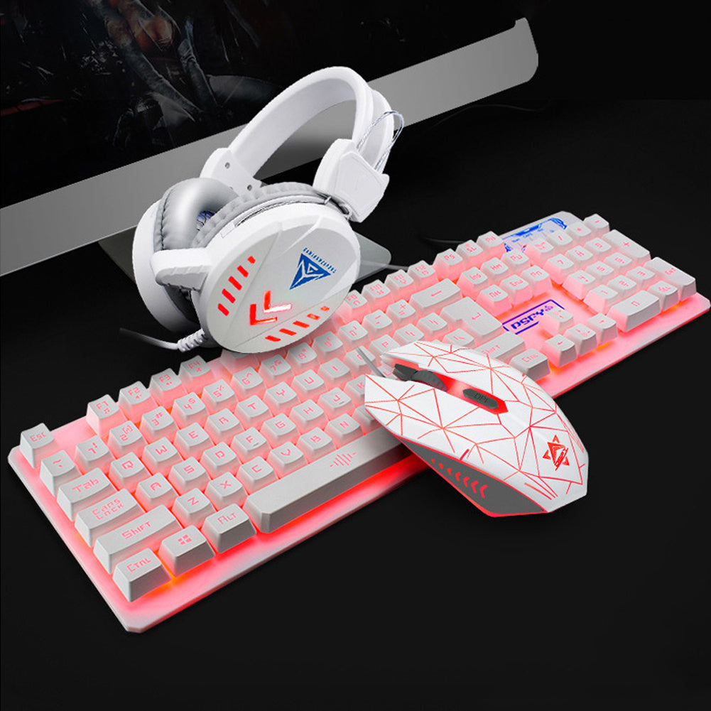 K59 Luminous Gaming Mouse, Keyboard and Headset - TheLoot.Store