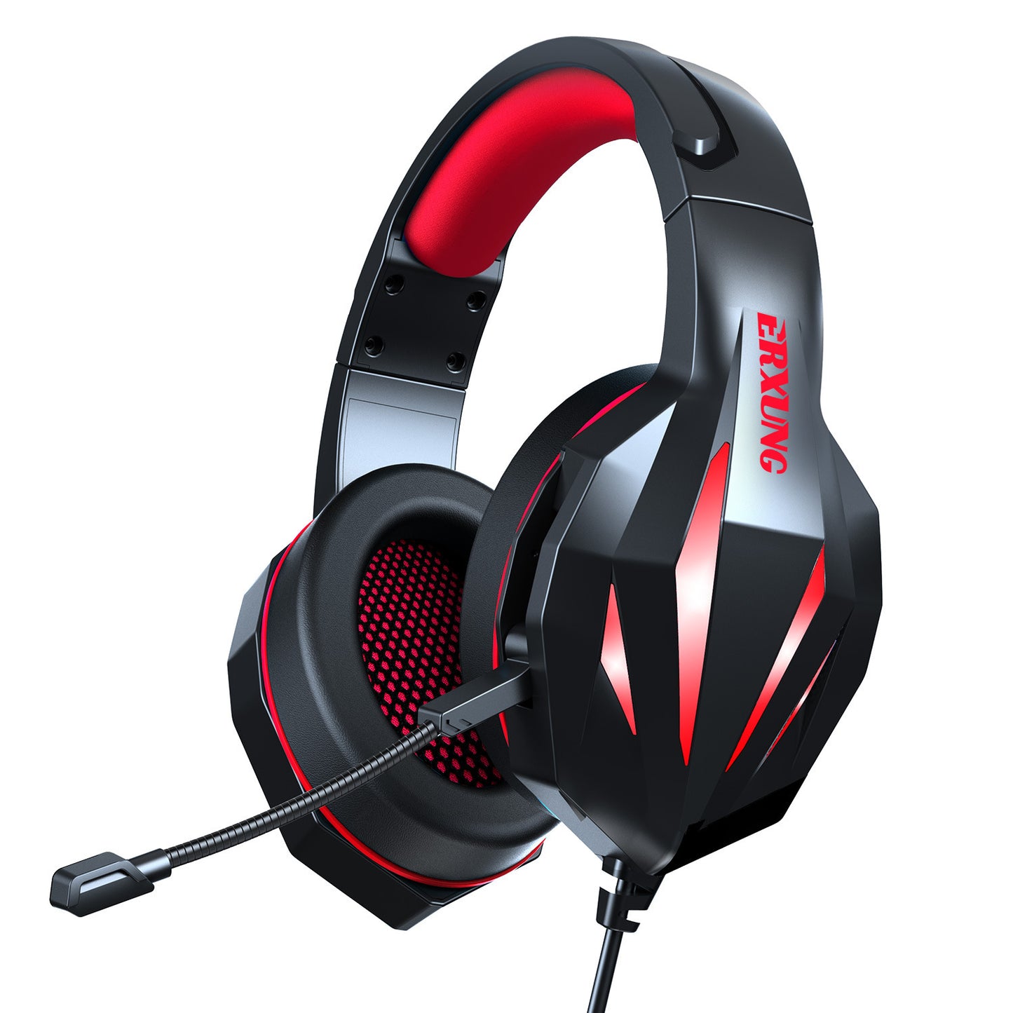 Erxung With Luminous Wired Gaming Headset