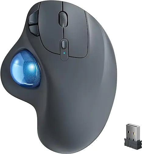 Nulea M501 Wireless Trackball Ergonomic Mouse