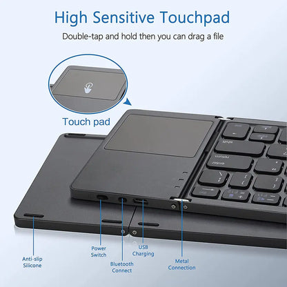 XtremeMac Portable Foldable Wireless Keyboard