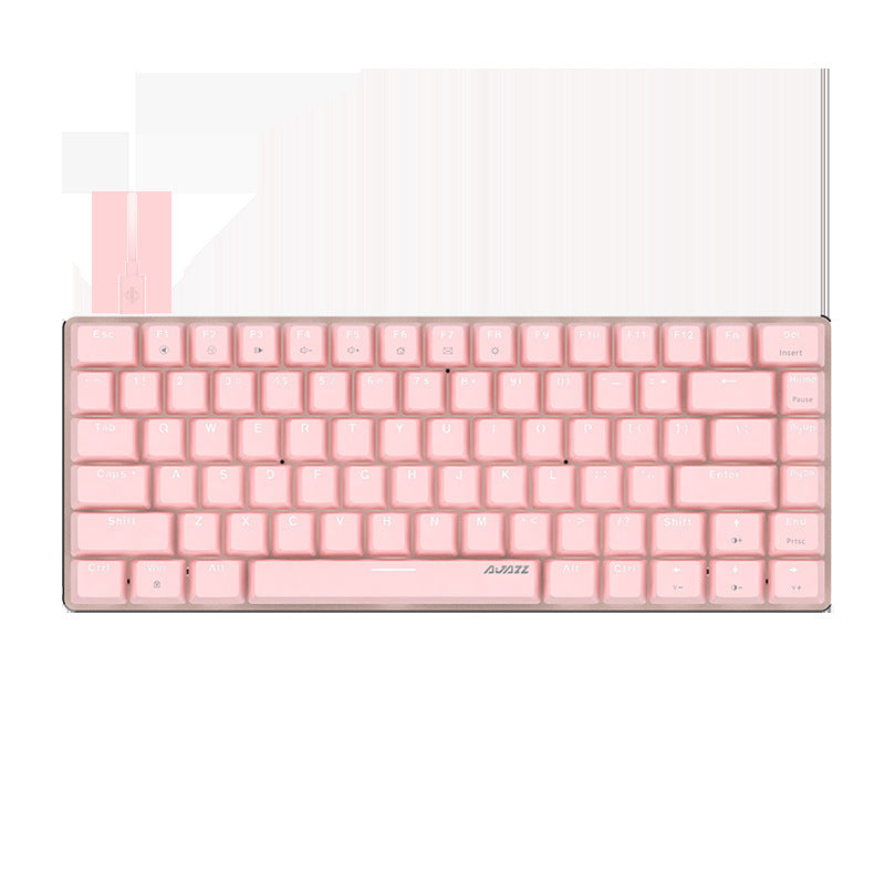 Pink Luminous Gaming Wired Keyboard