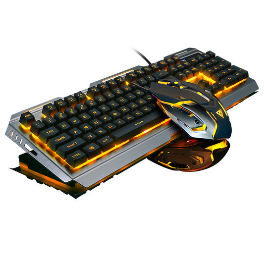 Wired gaming mouse keyboard set for notebook desktop - TheLoot.Store