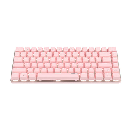 Pink Luminous Gaming Wired Keyboard