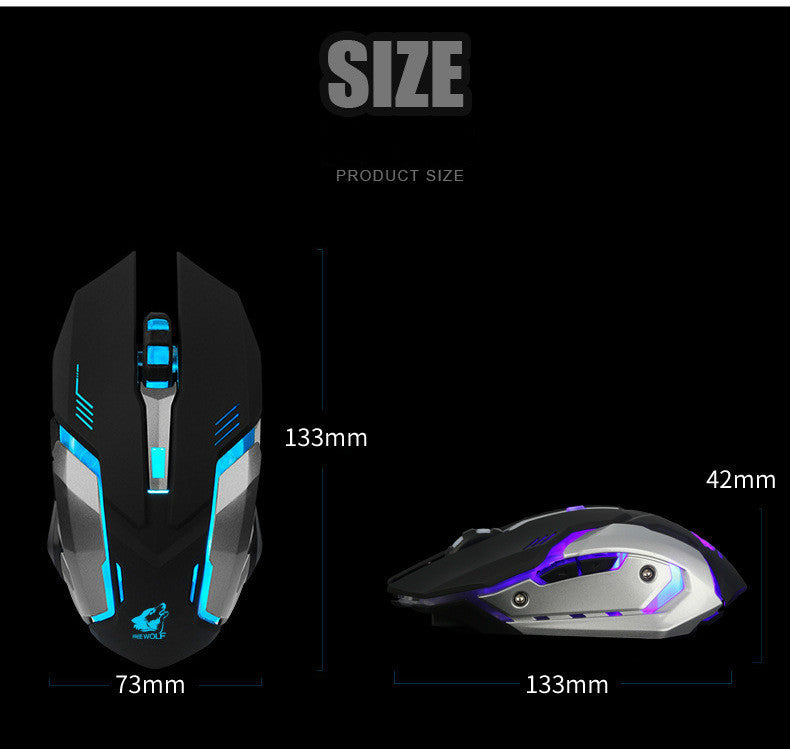 Free Wolf X7 Wireless Gaming Mouse - TheLoot.Store