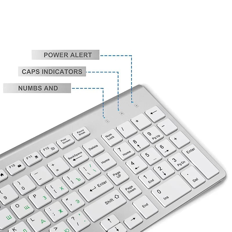 Wireless Keyboard Mouse Combo