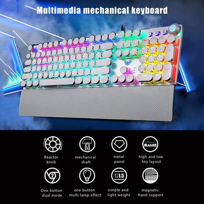 Green Axis Wired Gaming Keyboard