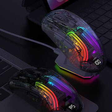 Attack Shark X2 PRO RGB Transparent Shell Gaming Mouse