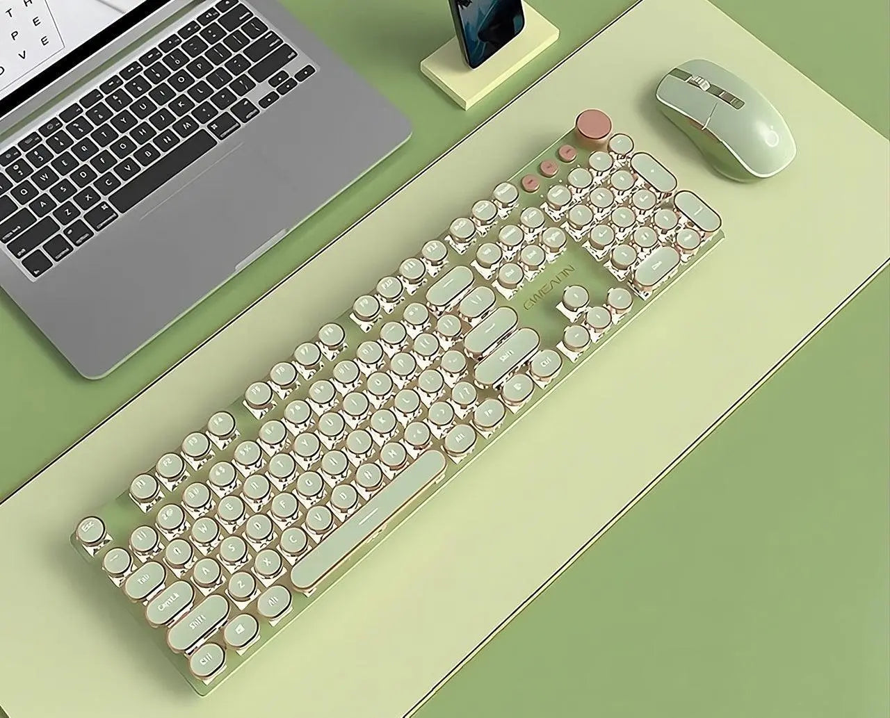 Retro Typewriter Bluetooth Keyboard & Mouse 2