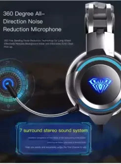 Aula Virtual Surround Bass Gaming Headphone