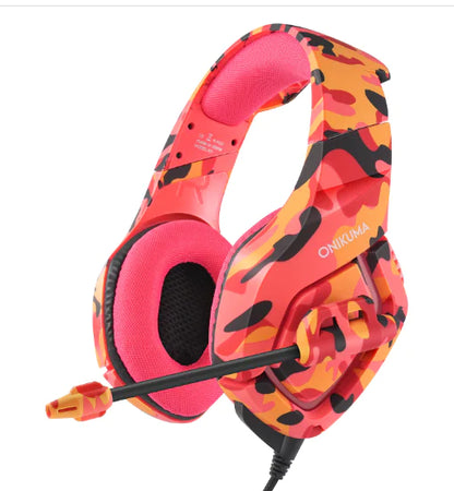 Onikuma Camouflage Gaming Headphones