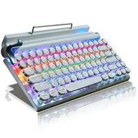 83 Keys RGB Mechanical Keyboard Retro Typewriter Design